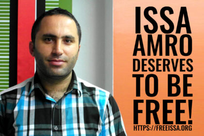 Palestinian Authority Arrest Issa Amro for Free Speech Crackdown