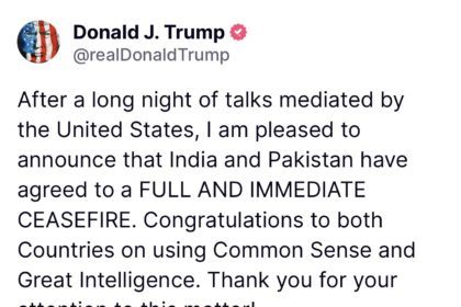 DONALD TRUMP X ACCOUNT