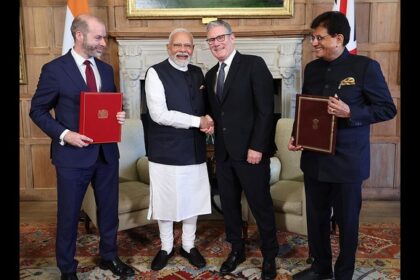 Keir starmer and Modi