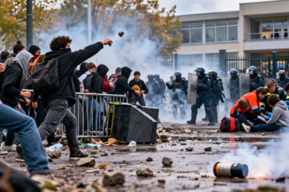 French student protests